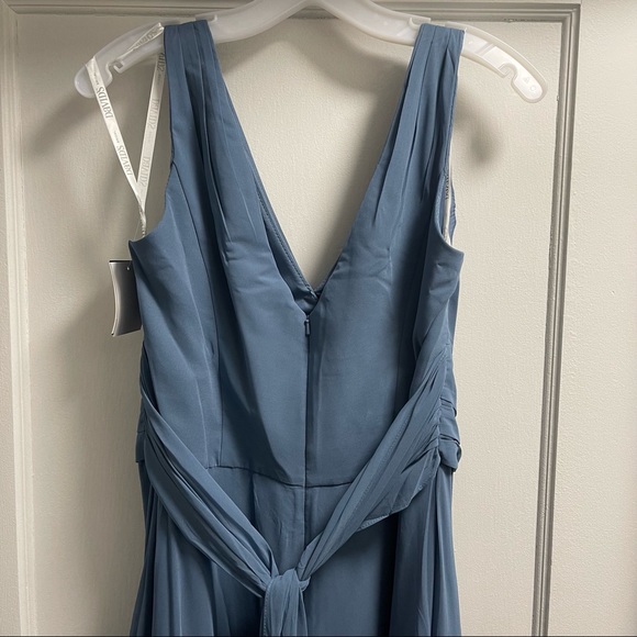 💙 David’s Bridal Bridesmaid Dress 💙 - Picture 6 of 10